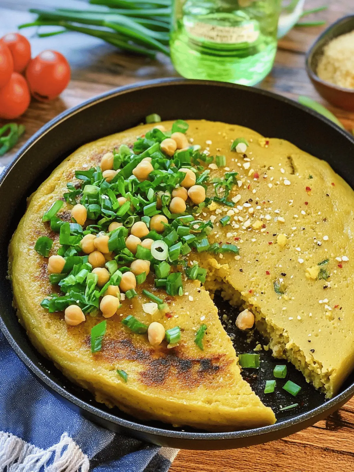 Crispy Farinata Recipe: Italian Chickpea Pancake Delight 2 Crispy Farinata Recipe: Italian Chickpea Pancake Delight