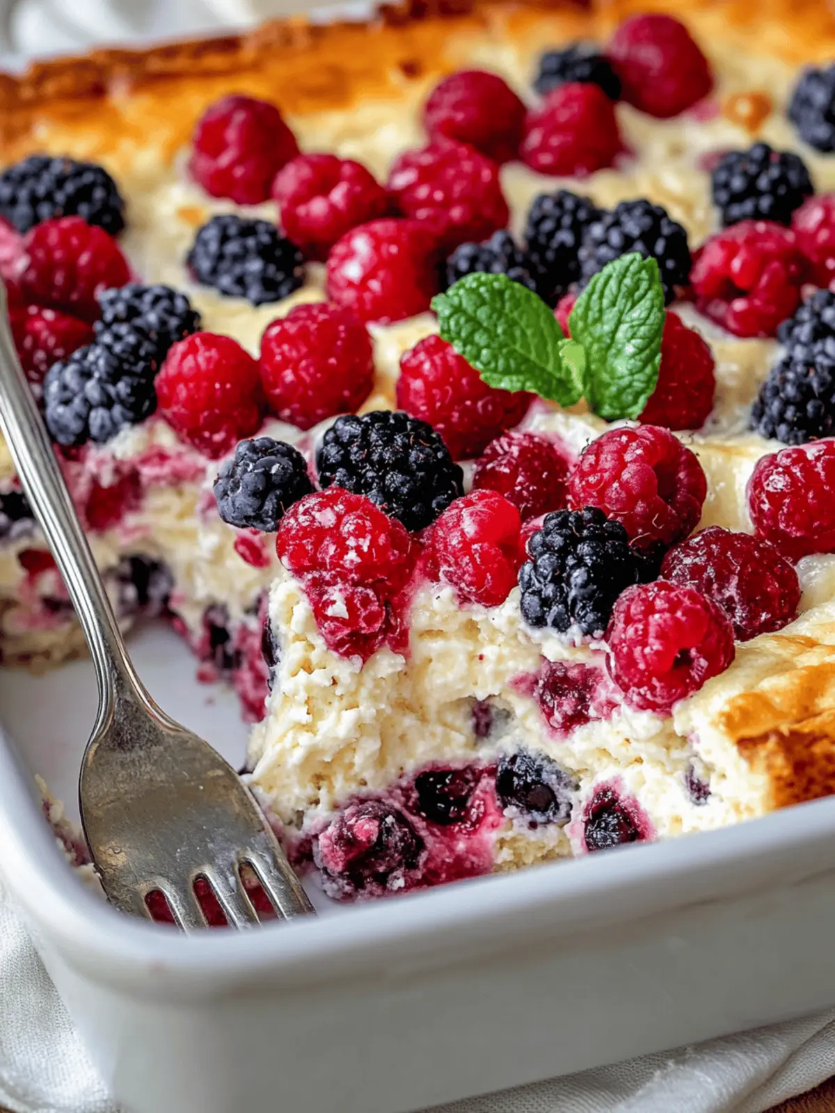 High Protein Triple Berry Bake for Busy Mornings Made Easy 4 High Protein Triple Berry Bake