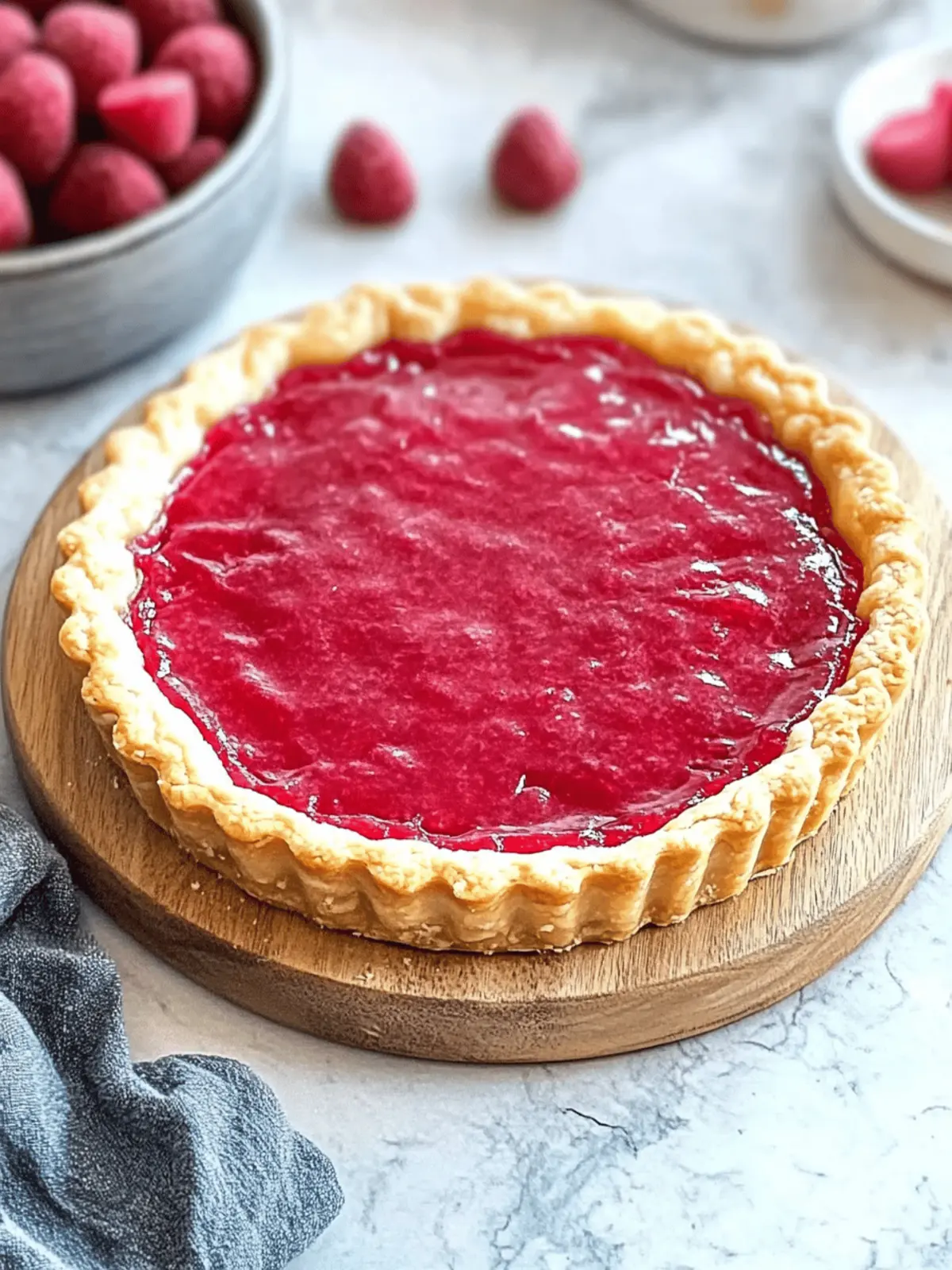 Irresistible Sweet Rhubarb Custard Tart for Spring Celebrations 2 Sweet Rhubarb Custard Tart