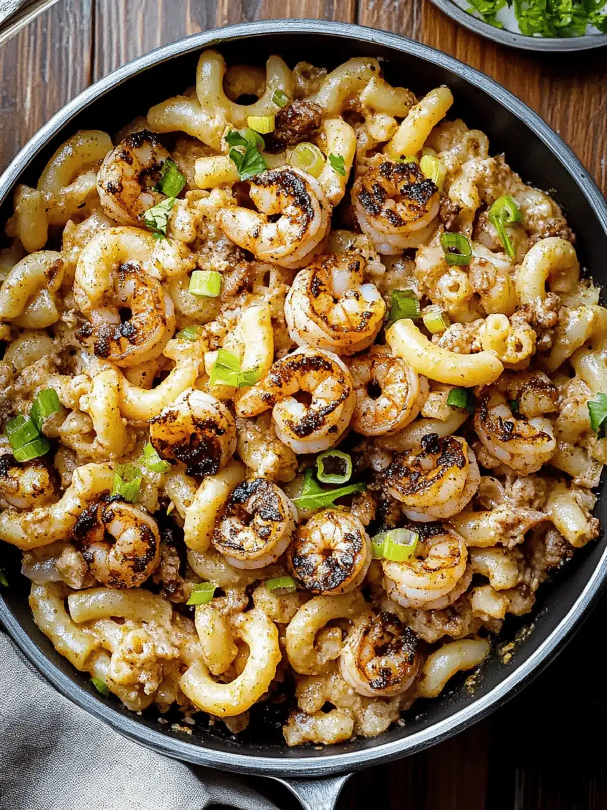 Blackened Shrimp Cavatappi: Creamy Flavor Blast Tonight 2 Blackened Shrimp Cavatappi