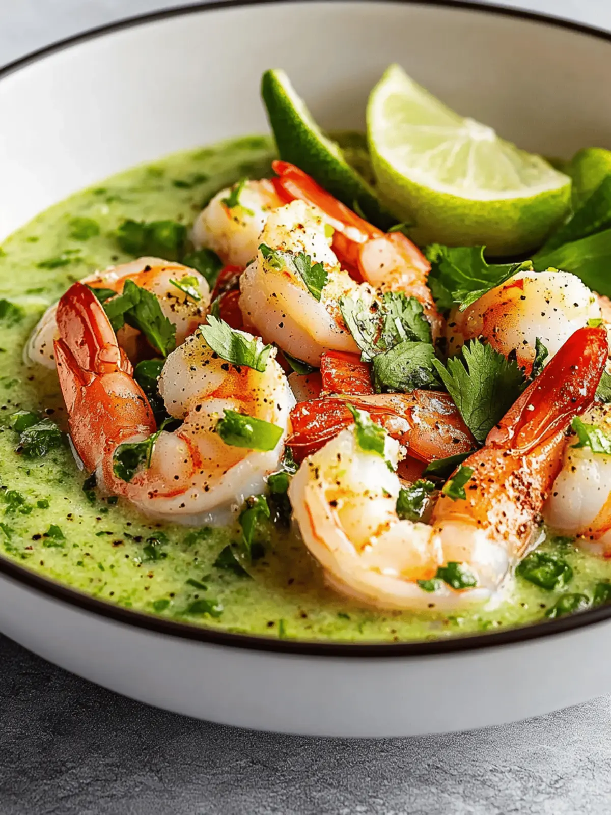 Dairy-Free Shrimps in Culichi Salsa for Guilt-Free Delight 3 Shrimps in Culichi Salsa