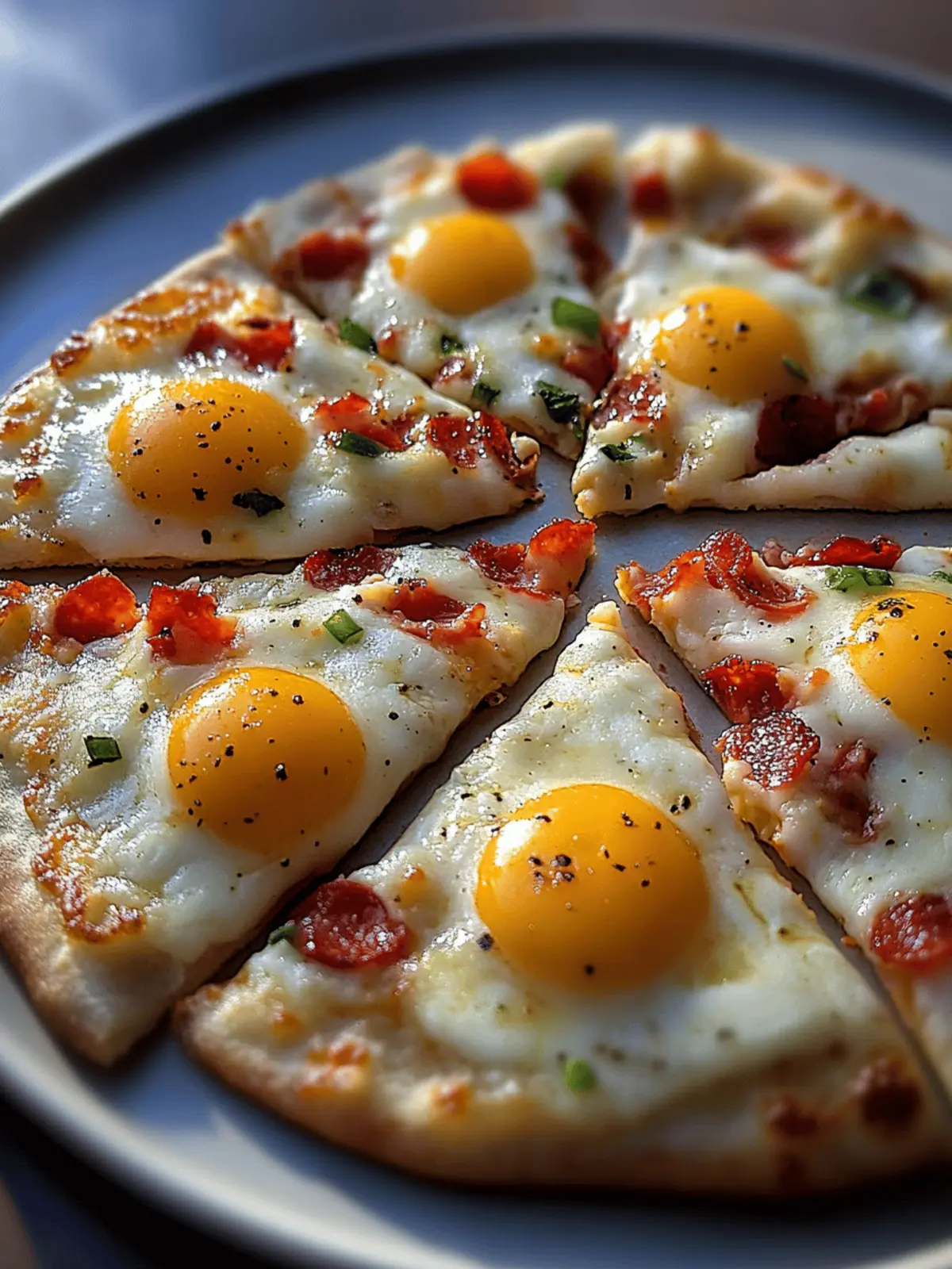Easy 15-Minute Breakfast Pizza for Busy Mornings 5 Breakfast Pizza