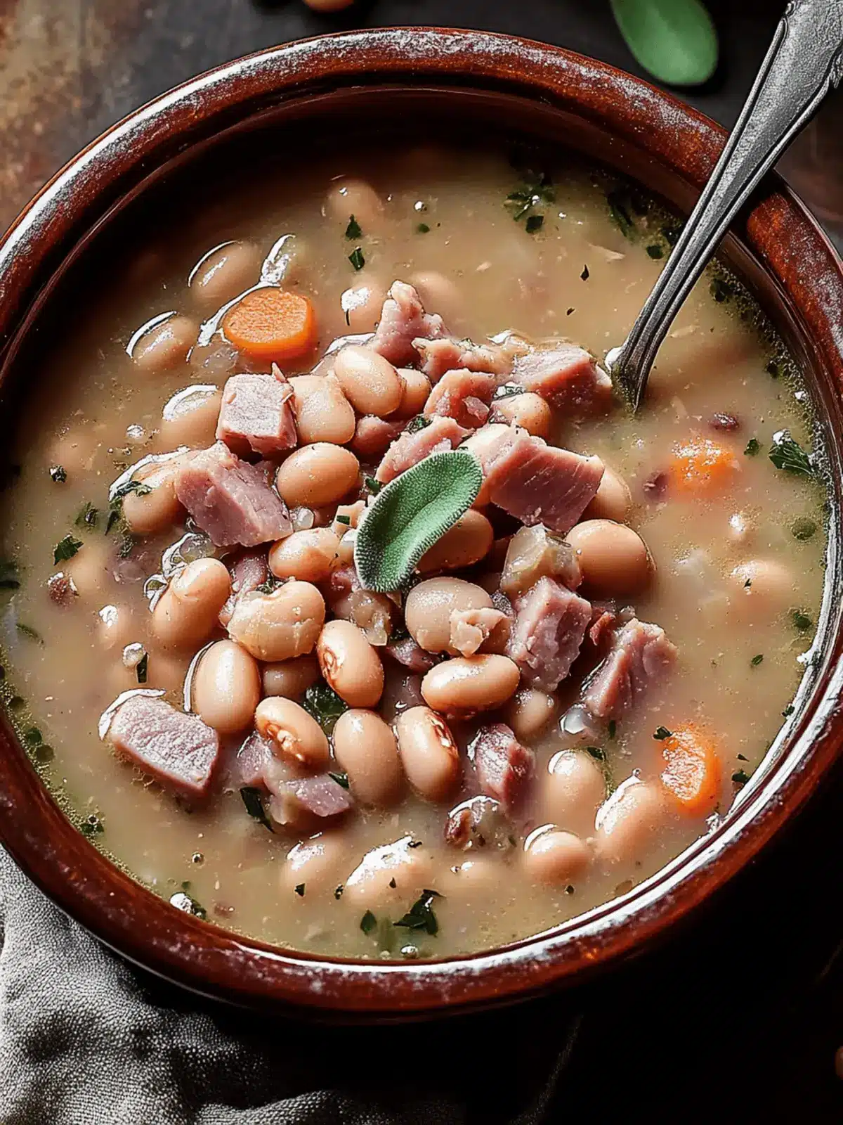 Smokey Ham and Pinto Bean Soup for Ultimate Cozy Nights 2 Smokey Ham and Pinto Bean Soup
