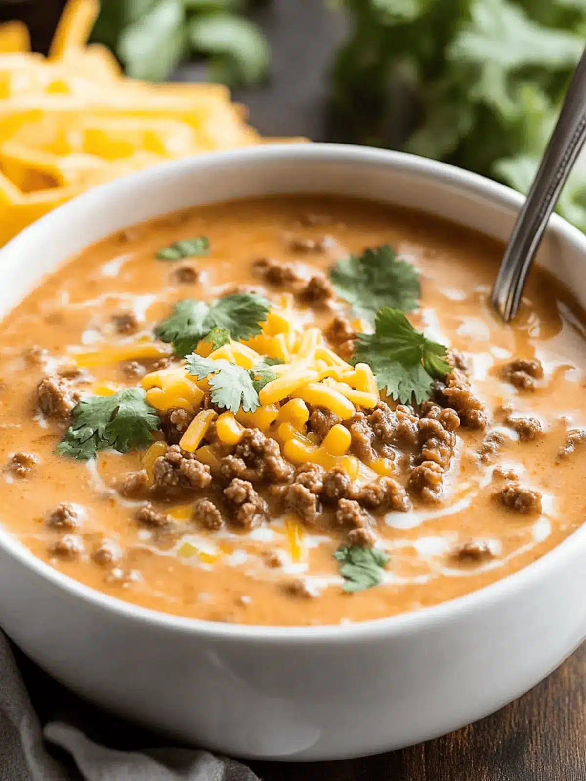 Creamy Cheesy Ground Beef Taco Soup for Cozy Family Nights 2 Creamy Cheesy Ground Beef Taco Soup for Cozy Family Nights