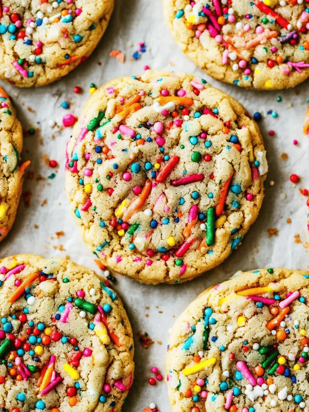 Small Batch Funfetti Cookies for Instant Joyful Cravings 3 Small Batch Funfetti Cookies