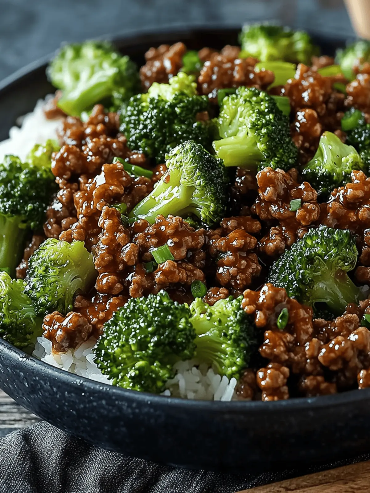 Honey Garlic Ground Beef and Broccoli: Easy 25-Minute Delight 4 Honey Garlic Ground Beef and Broccoli