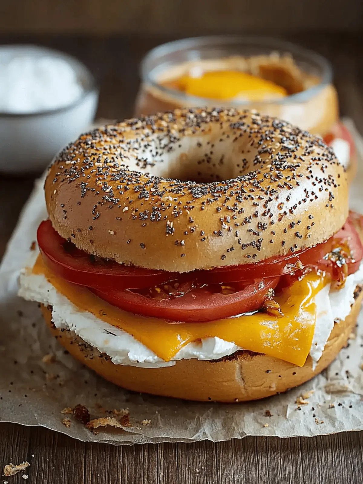 Hot Bagel Sandwiches: Your Ultimate Breakfast Delight 2 Hot Bagel Sandwiches: Your Ultimate Breakfast Delight