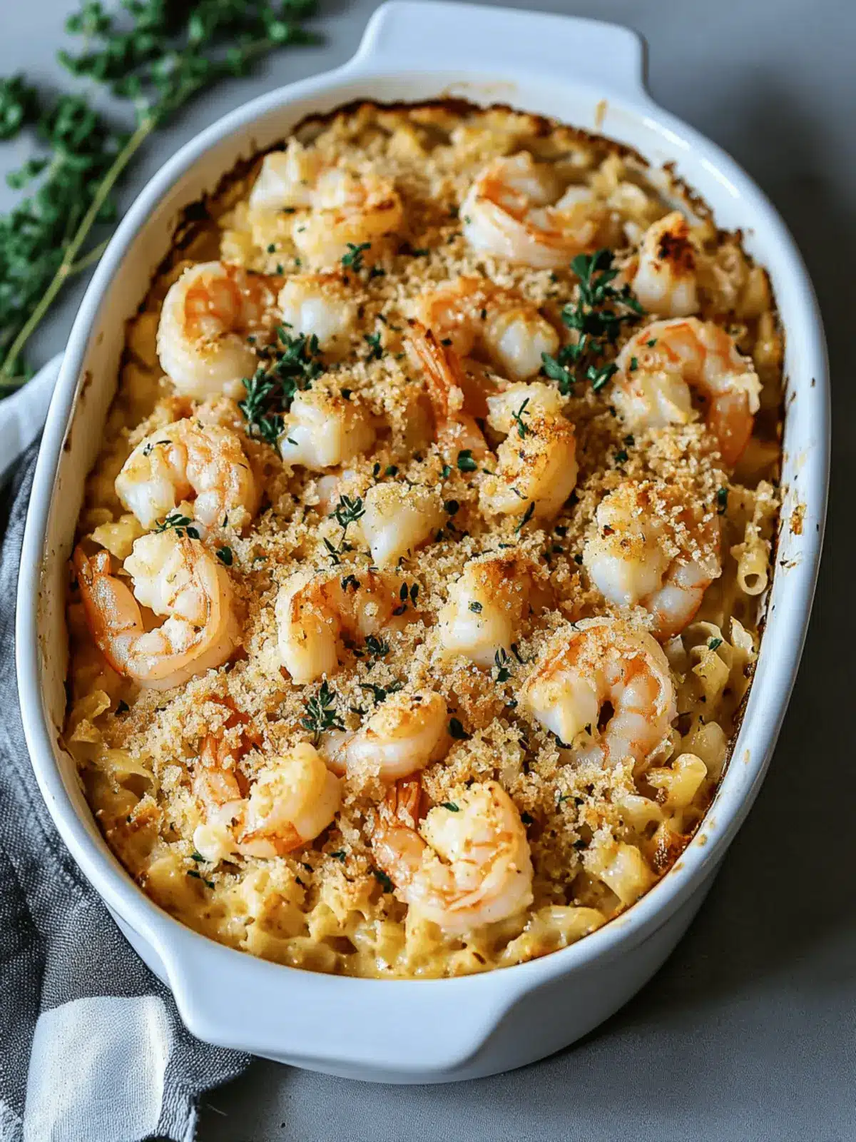 Crab and Shrimp Casserole: A Comforting Seafood Delight