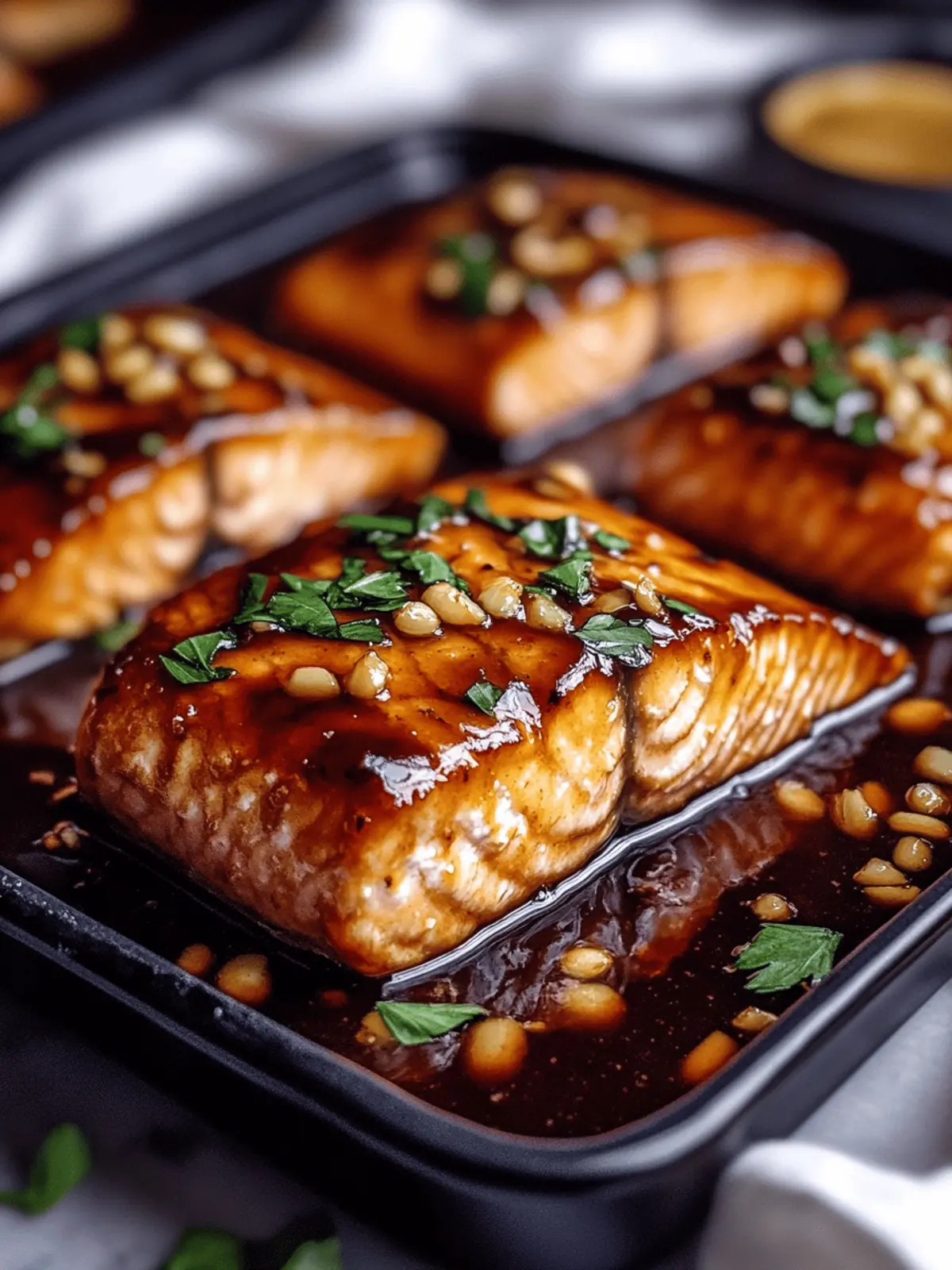 Crispy Honey Garlic Glazed Salmon for Effortless Dinner Bliss 5 Crispy Honey Garlic Glazed Salmon