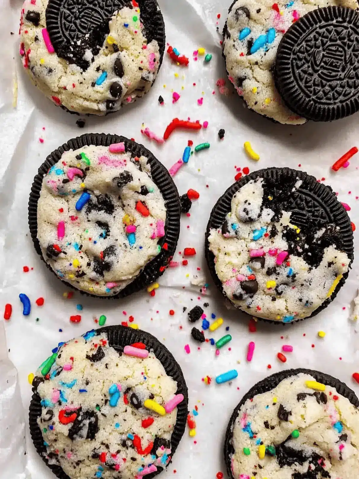 Delightful Funfetti Oreo Cookies that Spark Joy in Every Bite 5 Funfetti Oreo Cookies