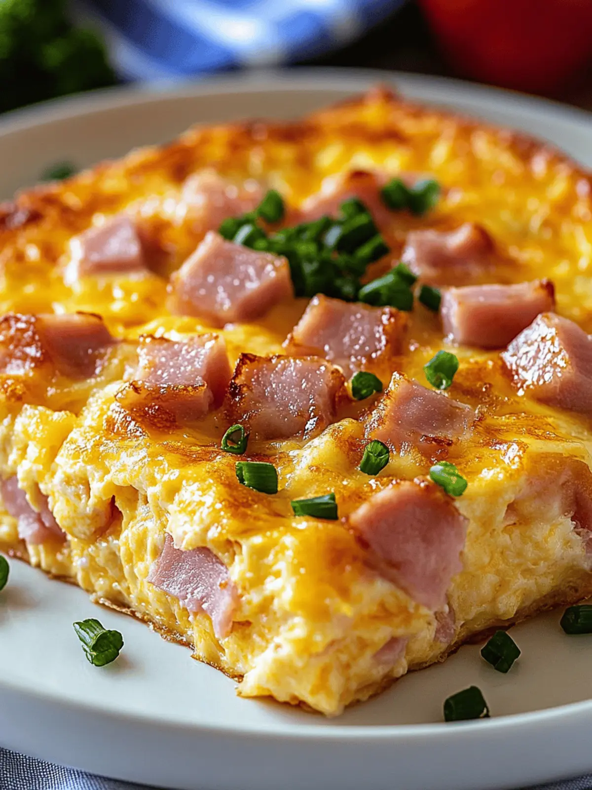 Baked Ham and Cheese Omelette: Your Easy Meal Prep Solution 3 Baked Ham and Cheese Omelette