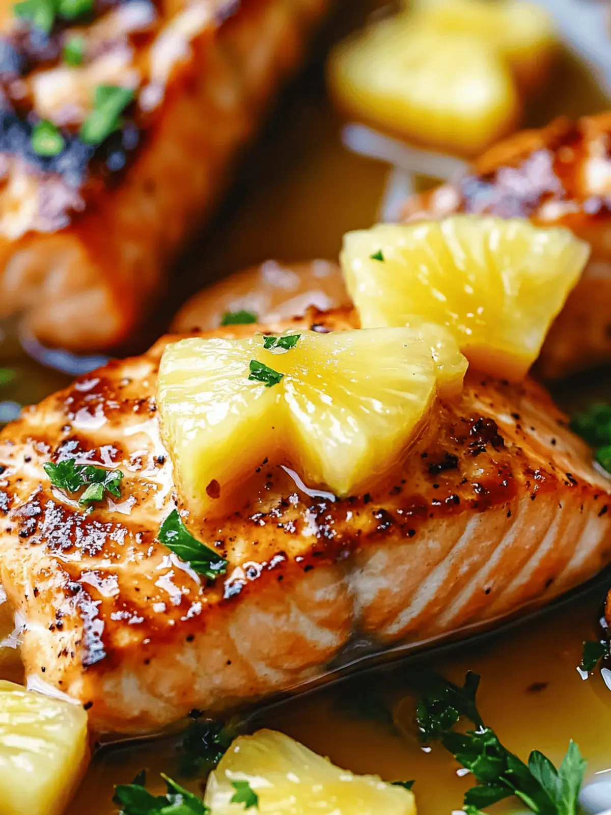Honey Pineapple Salmon for a Quick Tropical Dinner Delight 4 Honey Pineapple Salmon
