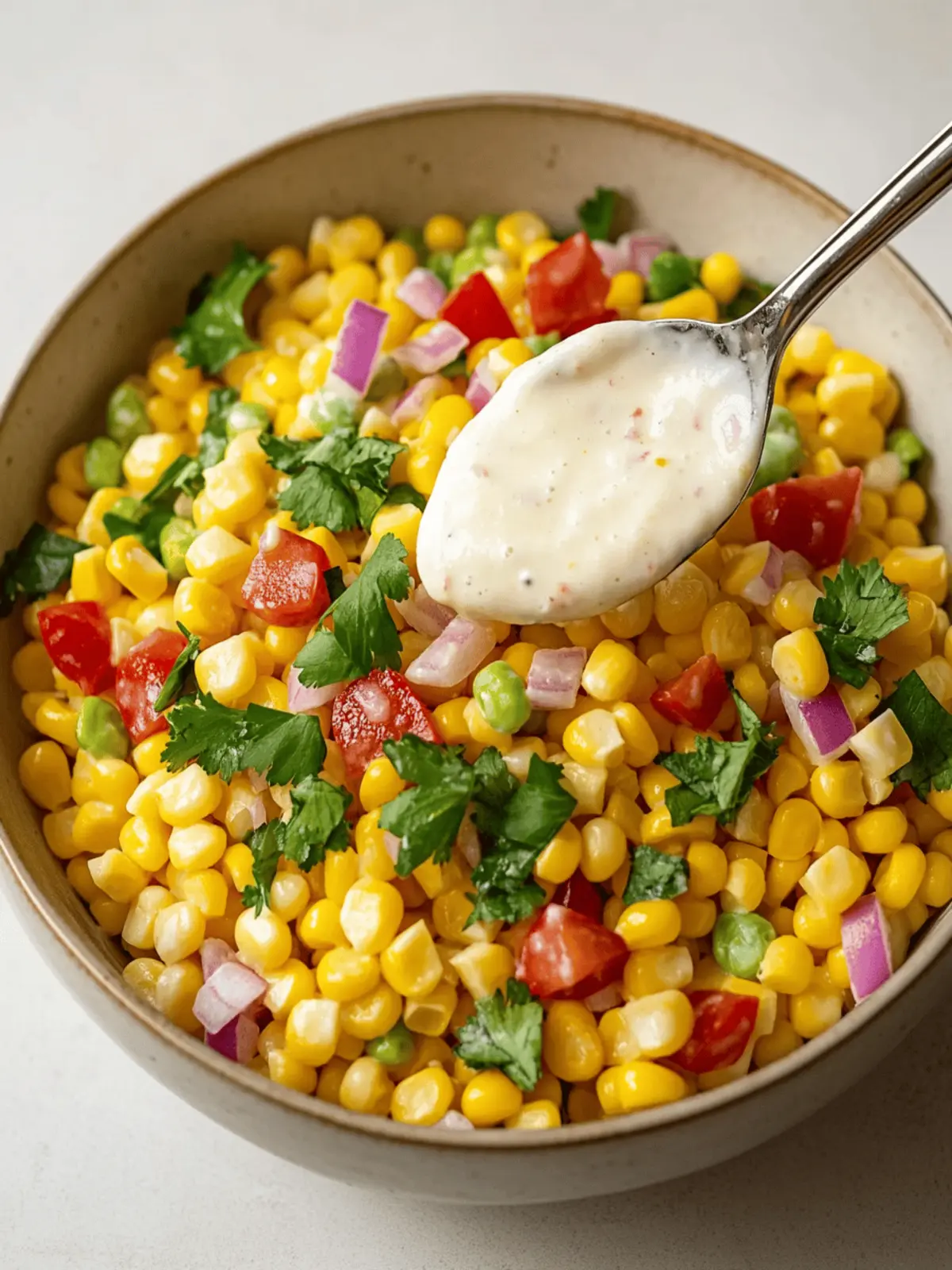 Creamy Frito Corn Salad: The Ultimate Potluck Hit! 4 Creamy Frito Corn Salad