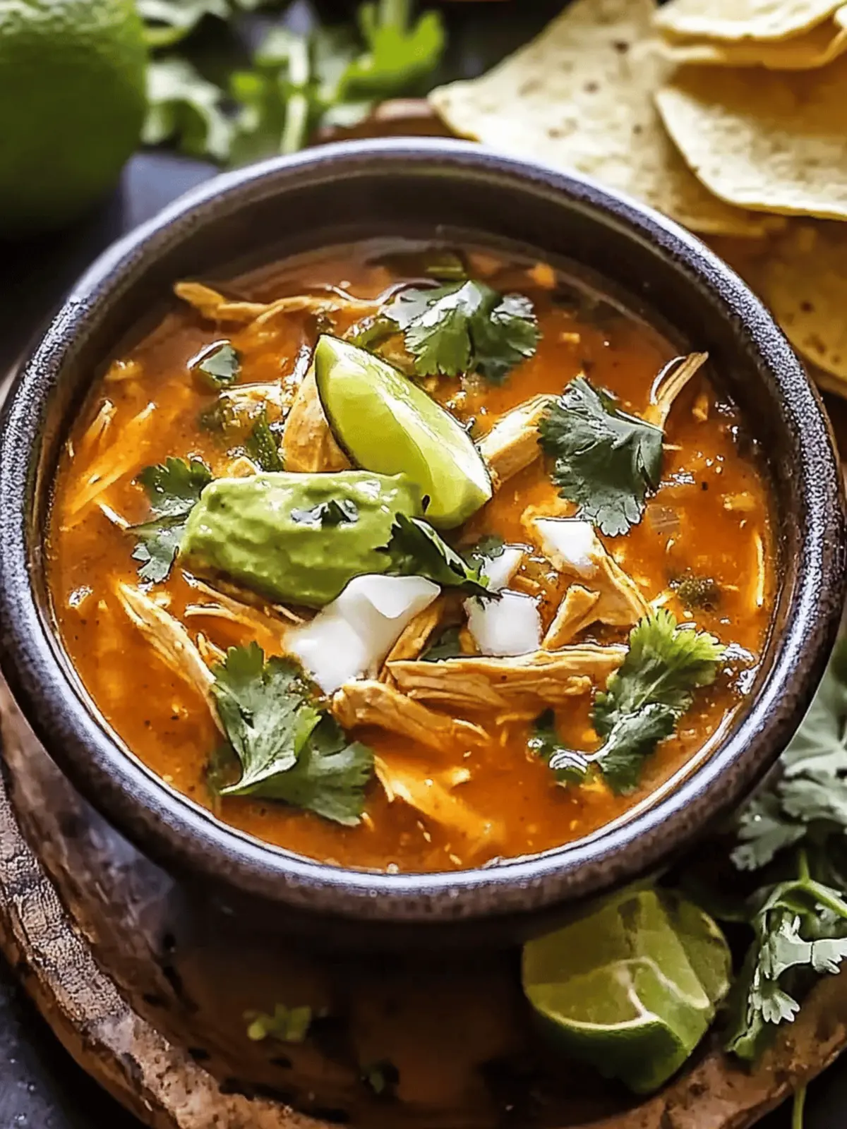Comforting Poblano Chicken Tortilla Soup for Cozy Nights 5 Poblano Chicken Tortilla Soup