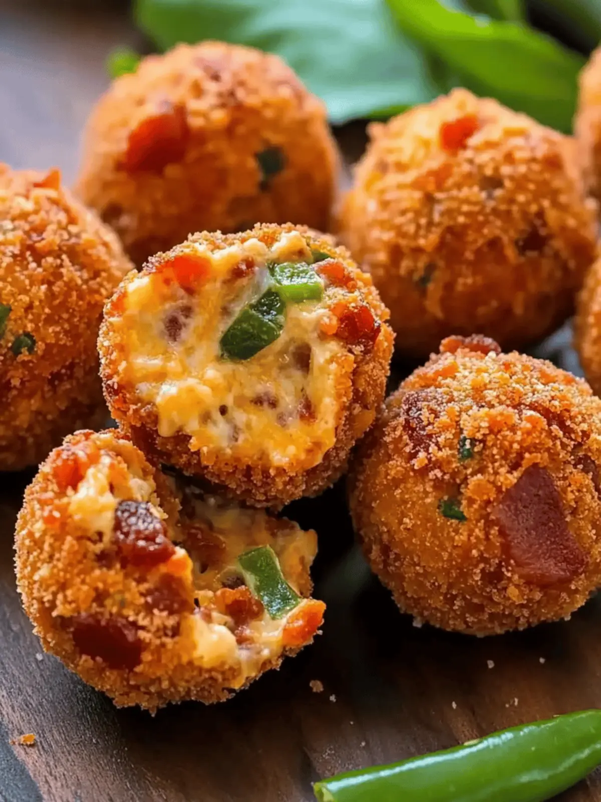 Bacon Jalapeño Popper Cheese Balls: Irresistibly Creamy Bites 2 Bacon Jalapeño Popper Cheese Balls