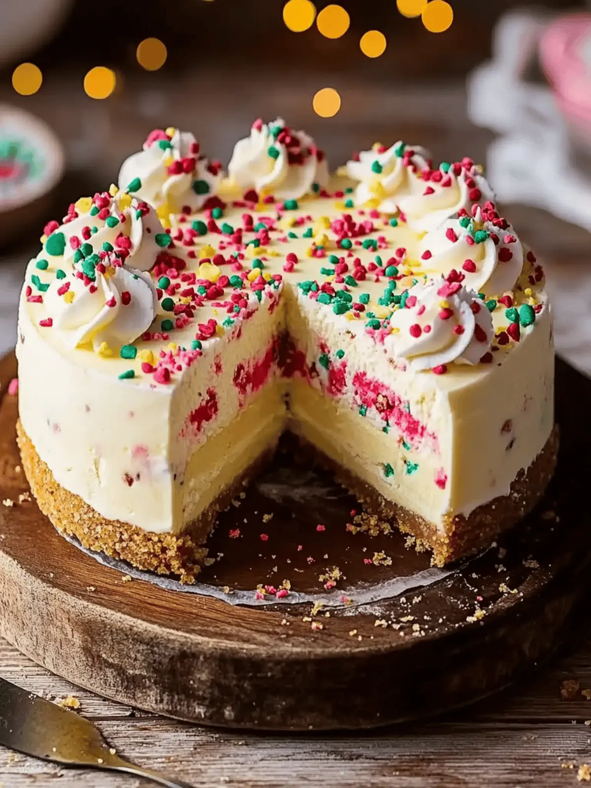 Sugar Cookie Cheesecake: Your New Favorite Dessert Treat 4 Sugar Cookie Cheesecake