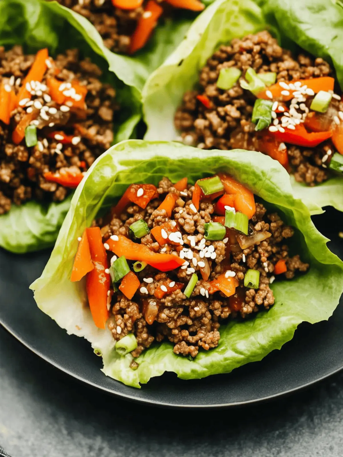 Savory Asian-Style Ground Beef Lettuce Wraps You’ll Love 3 Asian-Style Ground Beef Lettuce Wraps