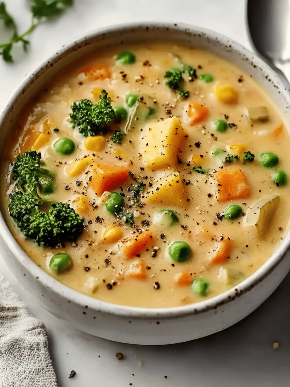 Hearty Veggie Pot Pie Soup for Cozy Weeknight Comfort 4 Veggie Pot Pie Soup