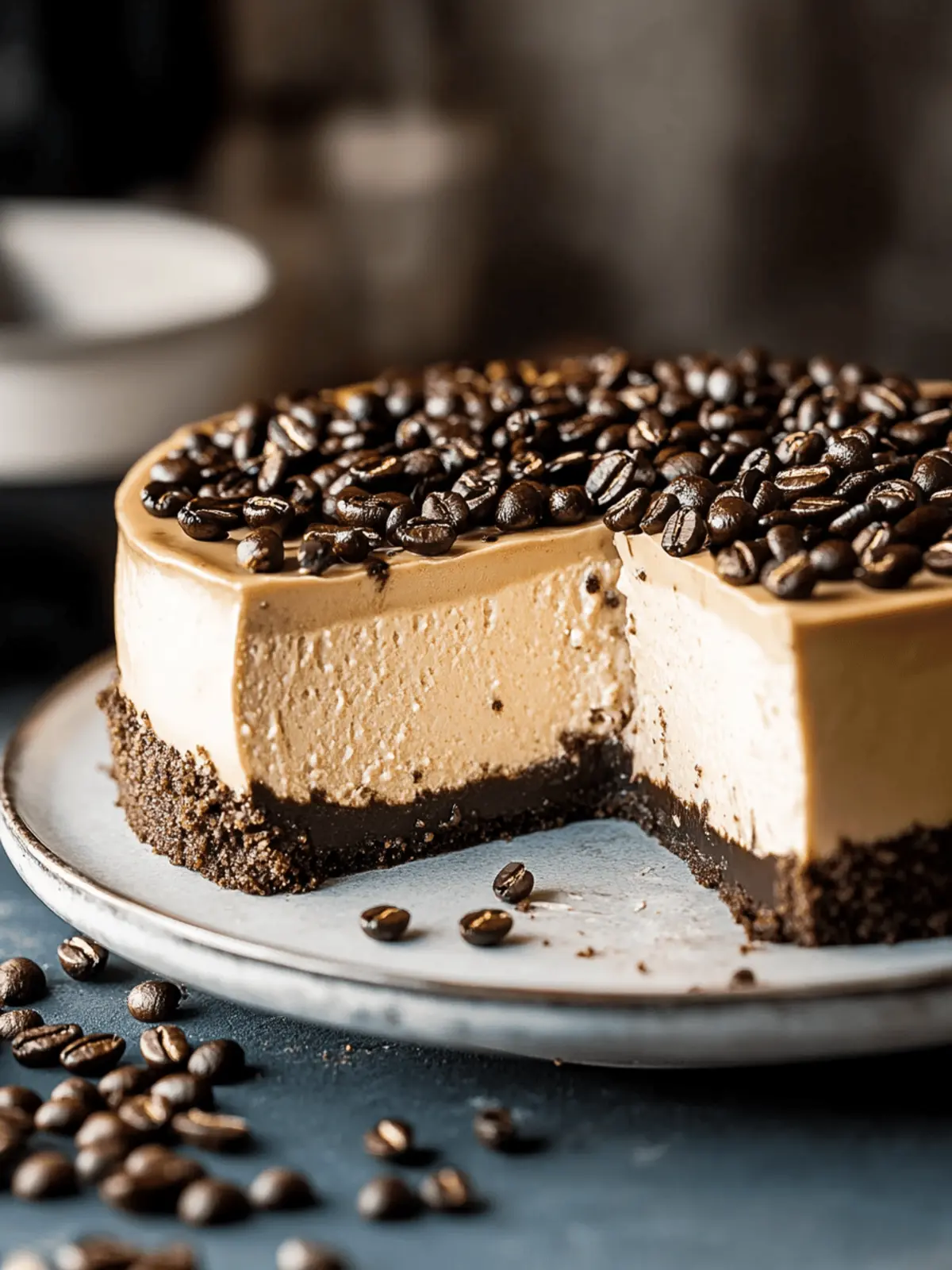Irresistible Espresso Cheesecake: No-Bake Delight Awaits 5 Espresso Cheesecake