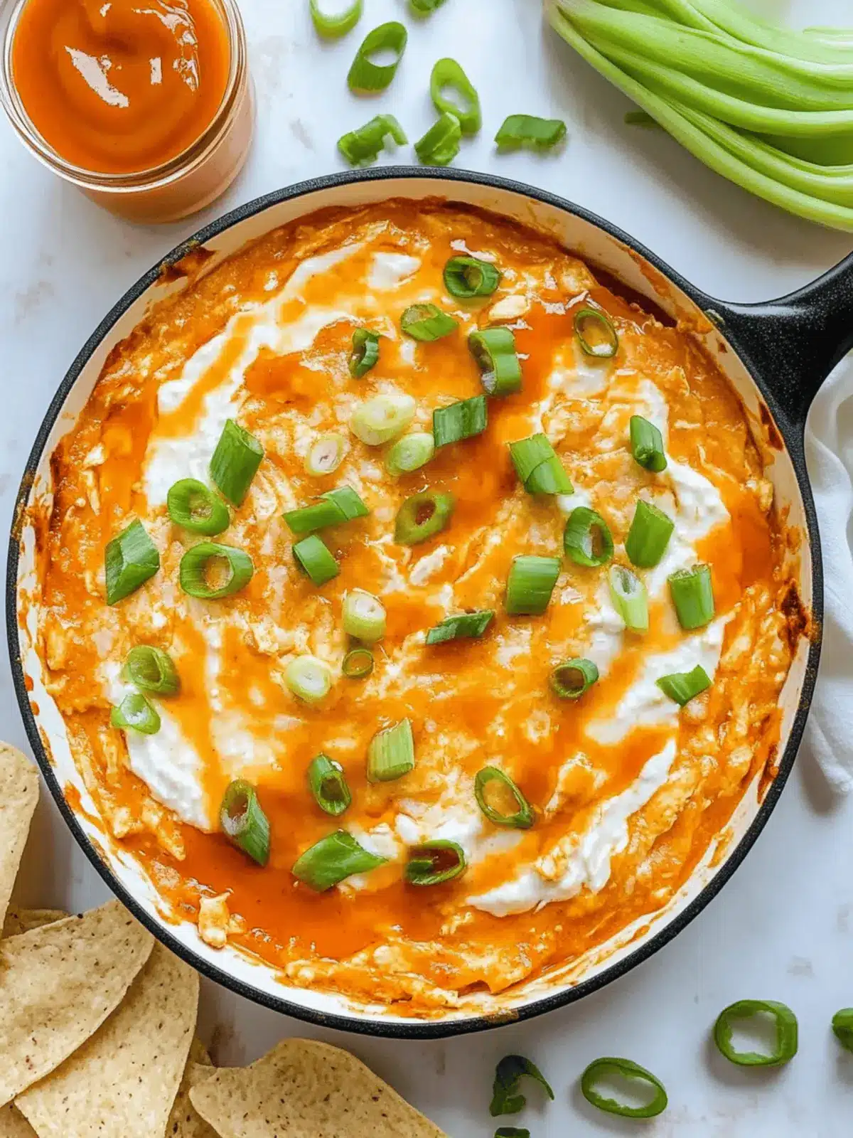 Hot Honey Buffalo Chicken Dip That's Perfect for Game Day 3 Hot Honey Buffalo Chicken Dip