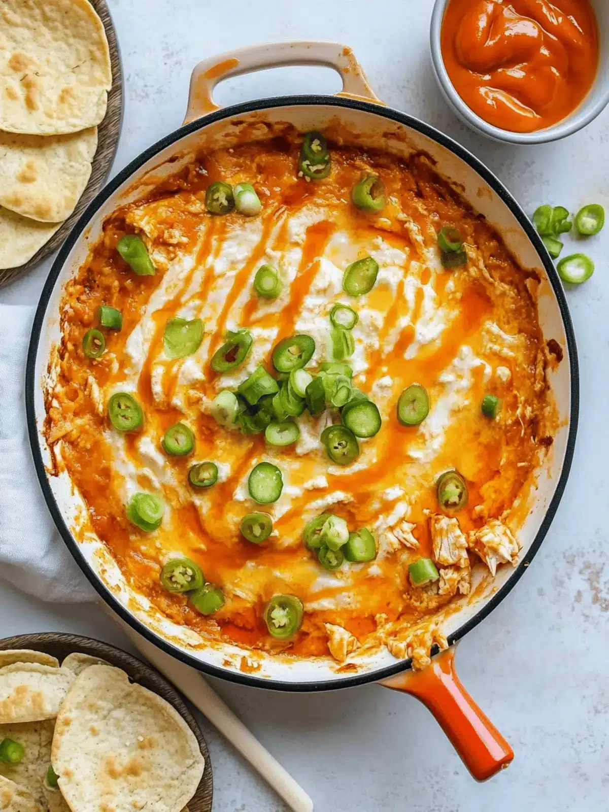 Hot Honey Buffalo Chicken Dip That's Perfect for Game Day 5 Hot Honey Buffalo Chicken Dip