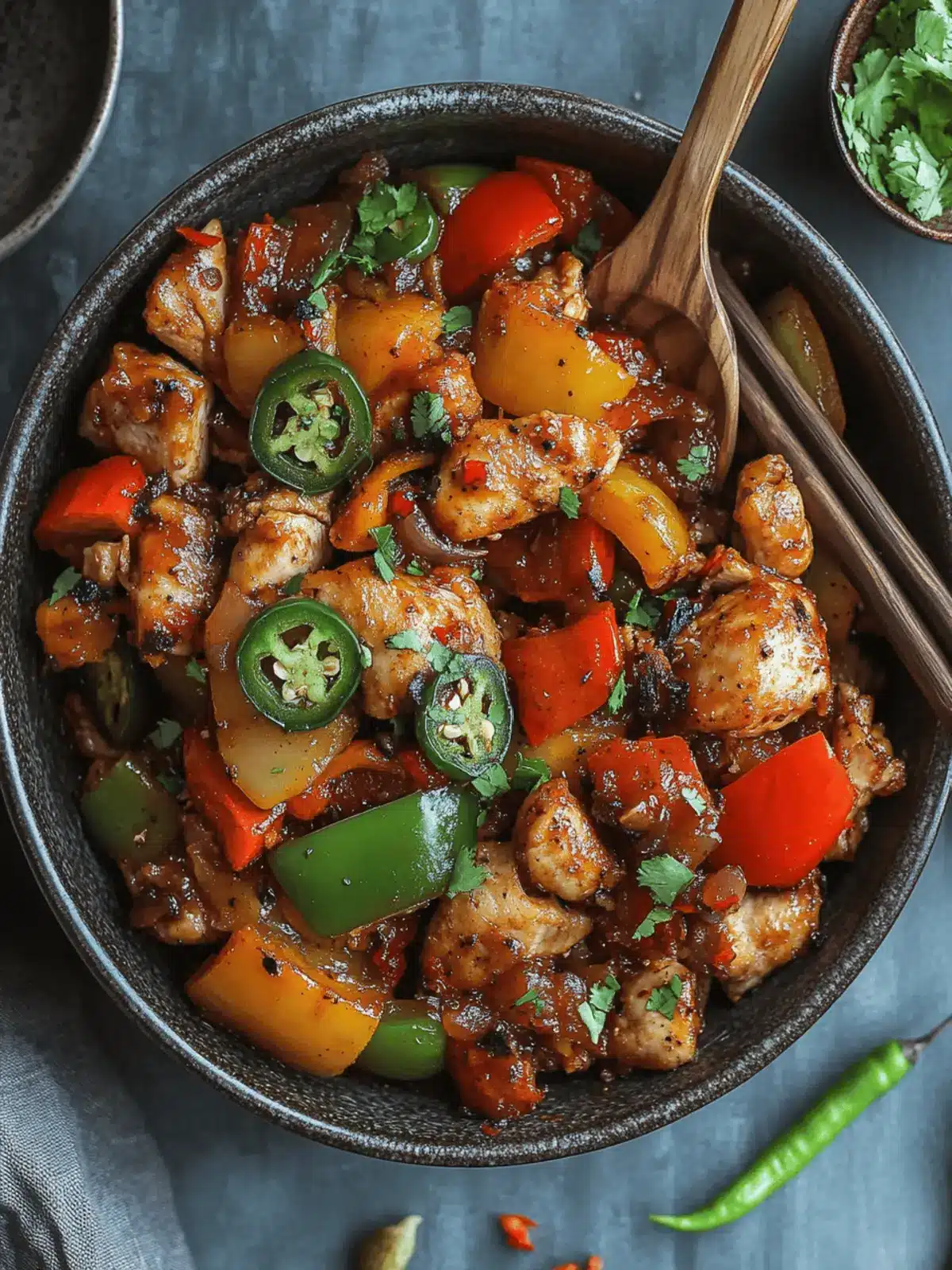 Spicy Jalapeno Chicken with Bell Peppers: Quick Flavor Boost! 5 Jalapeno Chicken with Bell Peppers