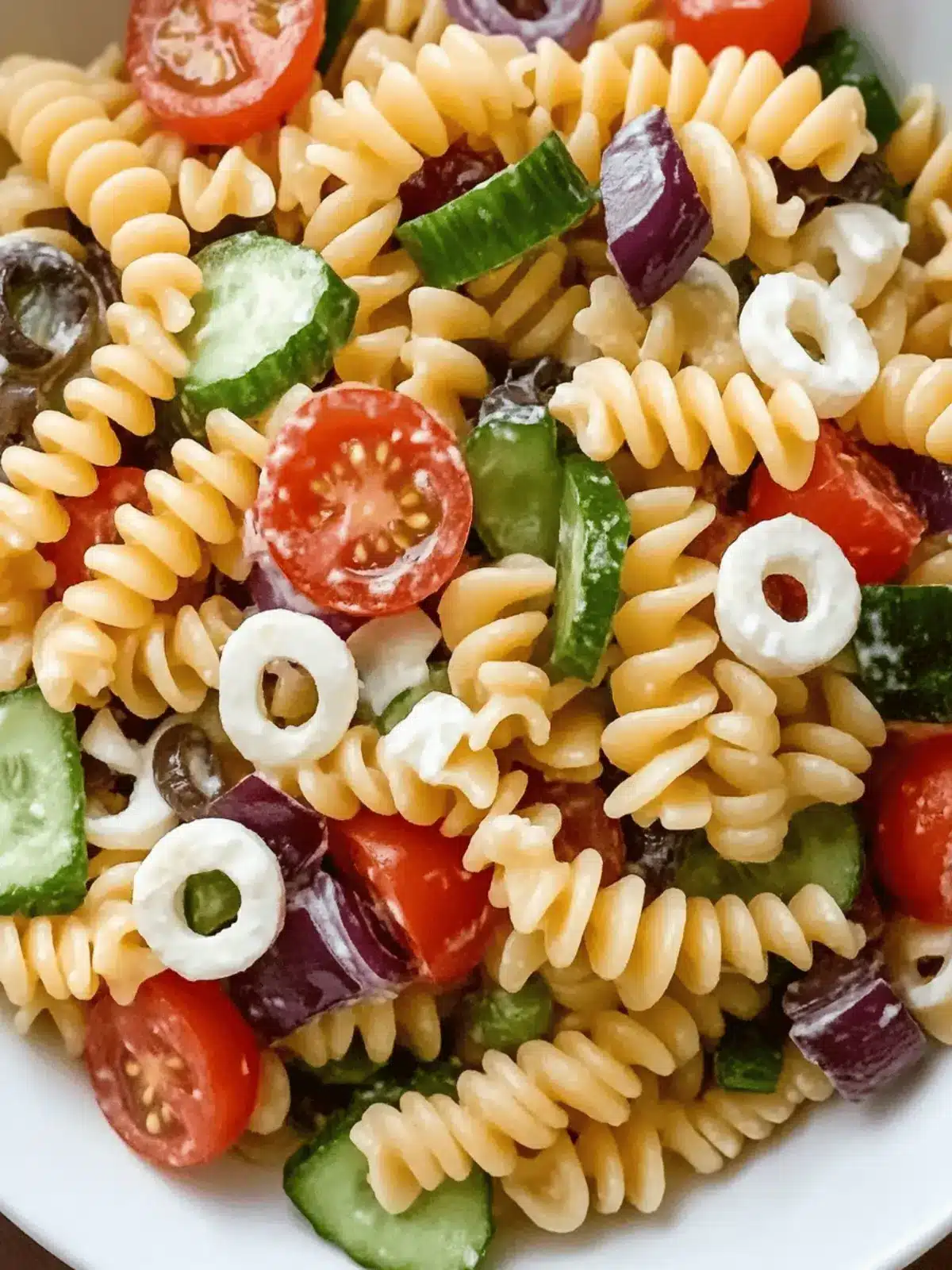 Irresistible Tri Color Pasta Salad That's Just Too Easy to Make 5 Tri Color Pasta Salad