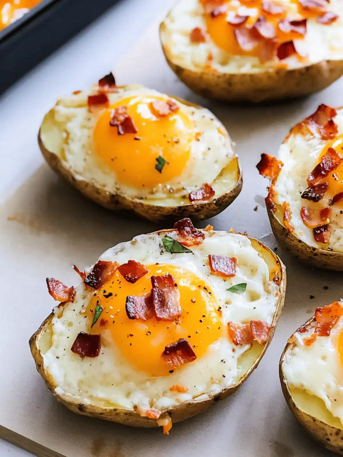 Twice Baked Loaded Breakfast Potatoes for Cozy Mornings 2 Twice Baked Loaded Breakfast Potatoes