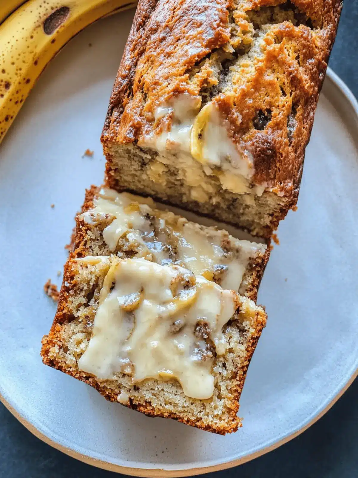 Cheesecake Banana Bread: Moist, Creamy Bliss in Every Slice 4 Cheesecake Banana Bread