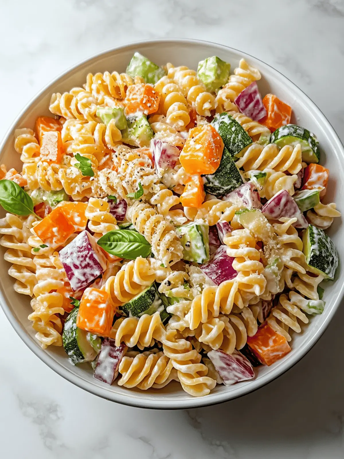 Refreshing Pasta Salad with Vegetables for Easy Summer Meals 2 Pasta Salad With Vegetables