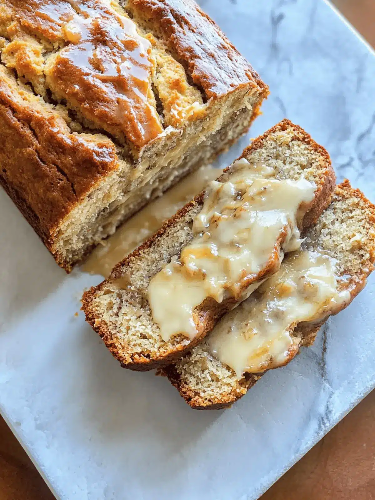 Cheesecake Banana Bread: Moist, Creamy Bliss in Every Slice 3 Cheesecake Banana Bread