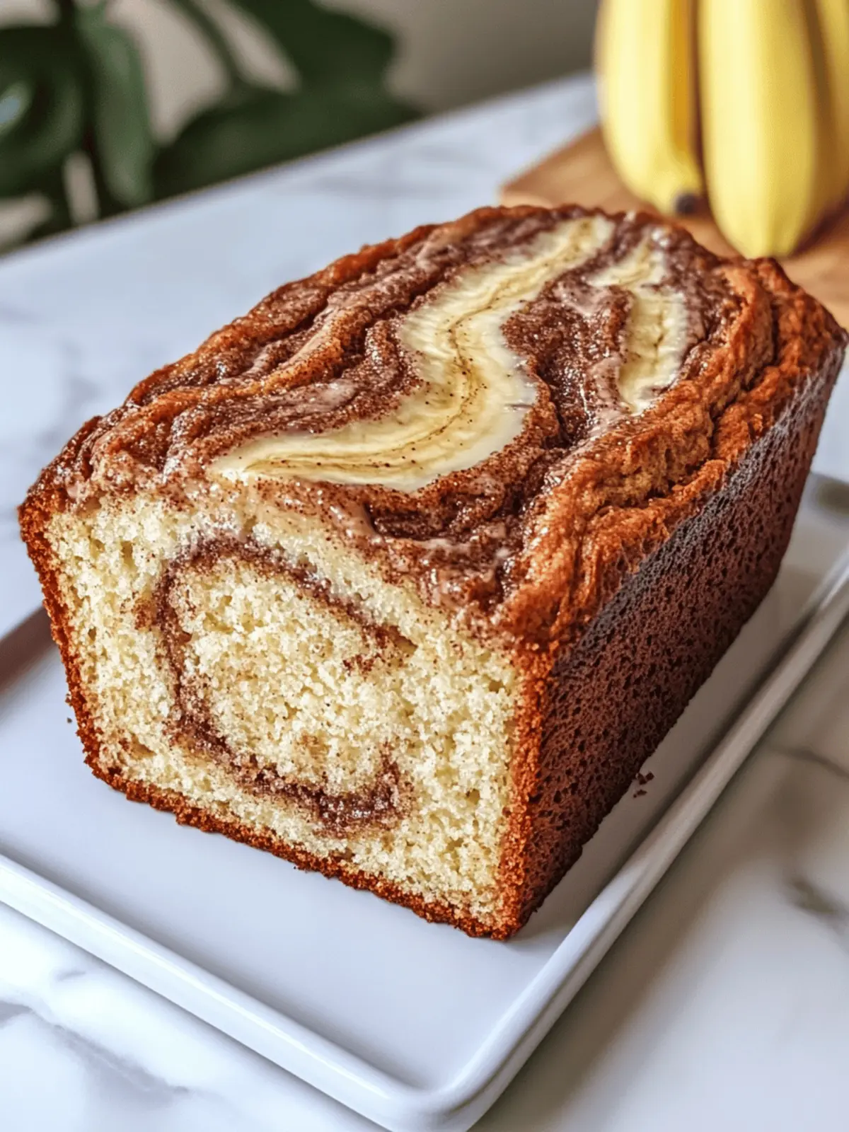 Moist Cream Cheese Cinnamon Swirl Banana Bread You'll Love 3 Cream Cheese Cinnamon Swirl Banana Bread