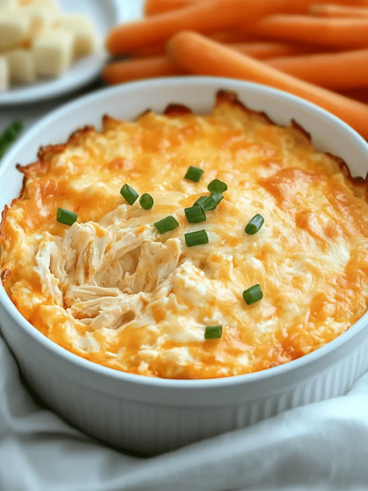 Cheesy Buffalo Chicken Dip with Canned Chicken: Easy & Irresistible 4 Cheesy Buffalo Chicken Dip with Canned Chicken