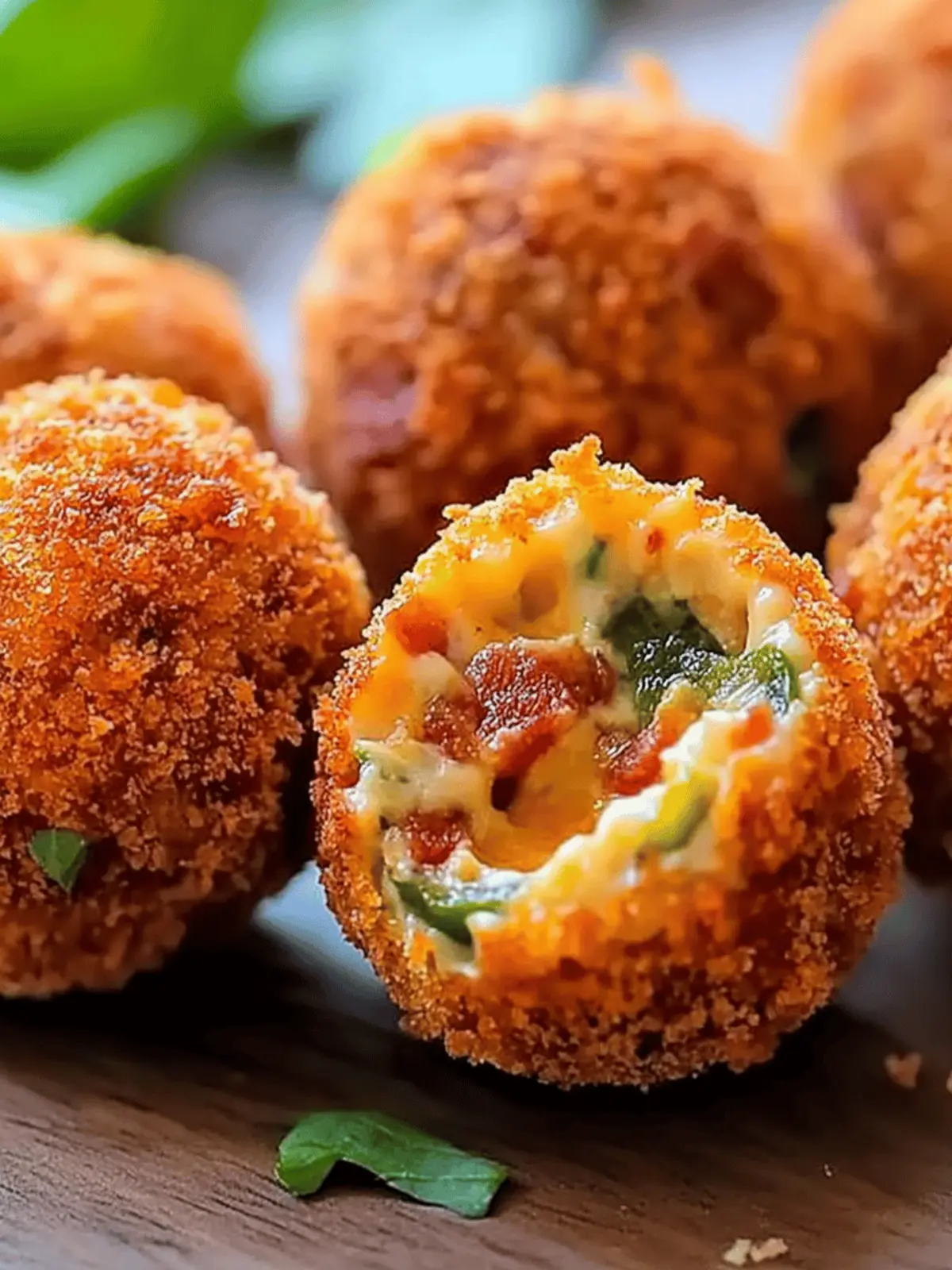 Bacon Jalapeño Popper Cheese Balls: Irresistibly Creamy Bites 5 Bacon Jalapeño Popper Cheese Balls