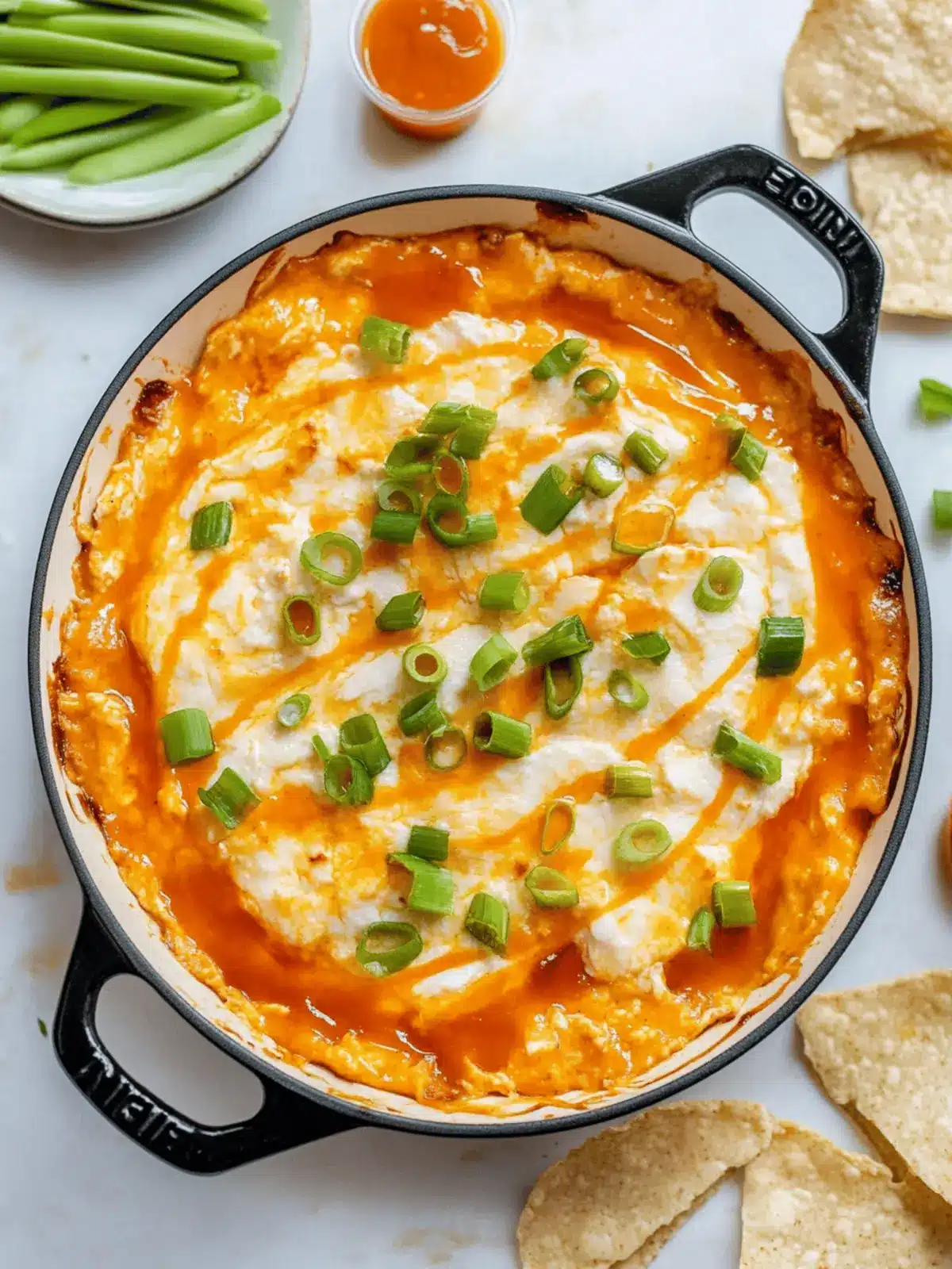 Hot Honey Buffalo Chicken Dip That's Perfect for Game Day 4 Hot Honey Buffalo Chicken Dip