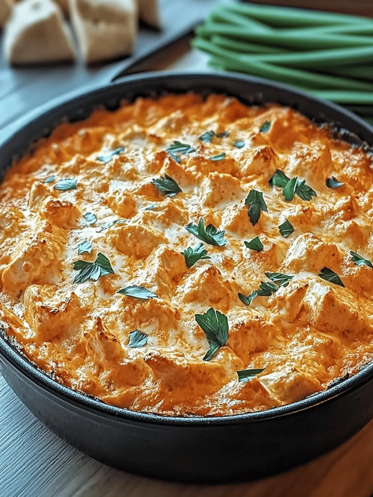 Buffalo Chicken Dip with Cream Cheese: Crowd-Pleasing Delight 5 Buffalo Chicken Dip with Cream Cheese