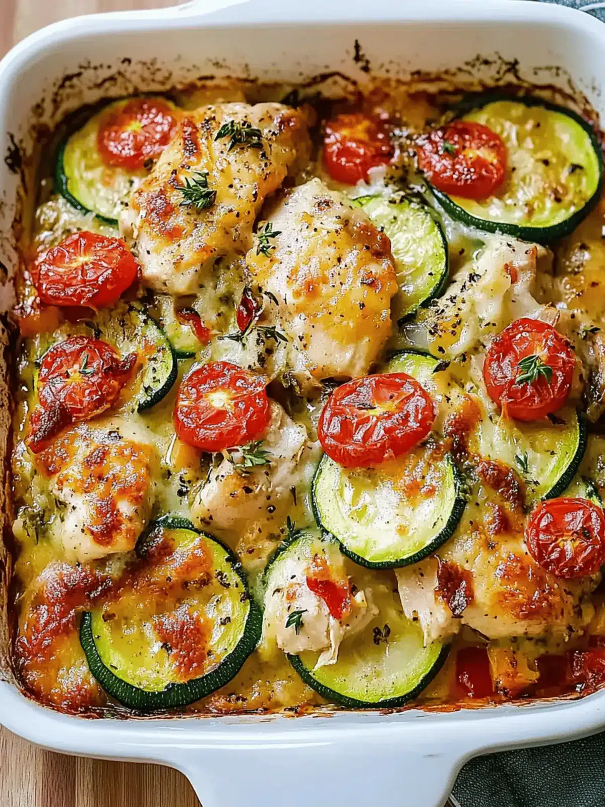 Mediterranean Chicken Zucchini Bake: Easy, Healthy Bliss! 4 Mediterranean Chicken Zucchini Bake