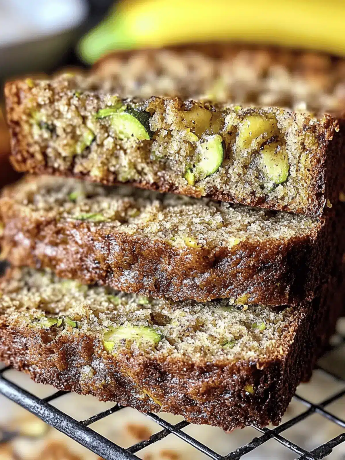 Moist Fluffy Sourdough Discard Zucchini Banana Bread Bliss 2 Fluffy Sourdough Discard Zucchini Banana Bread
