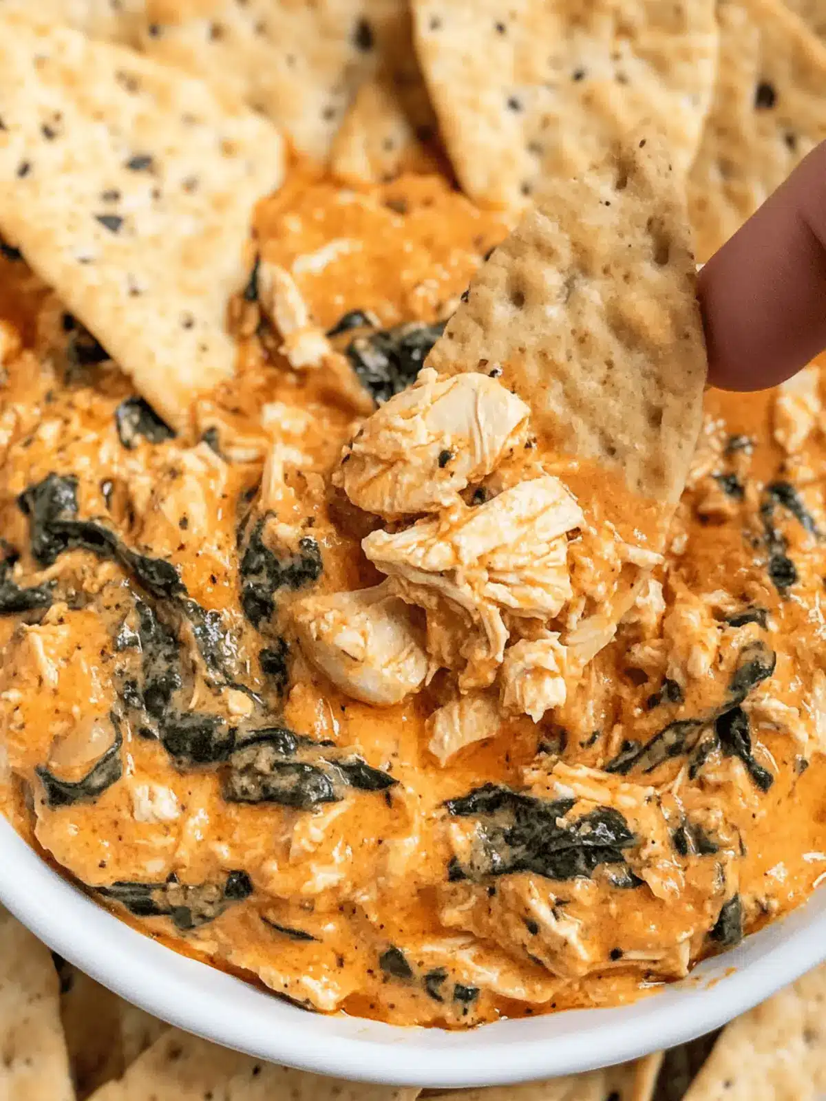 Ultimate Buffalo Chicken Spinach Dip for Game Day Bliss 3 Buffalo Chicken Spinach Dip