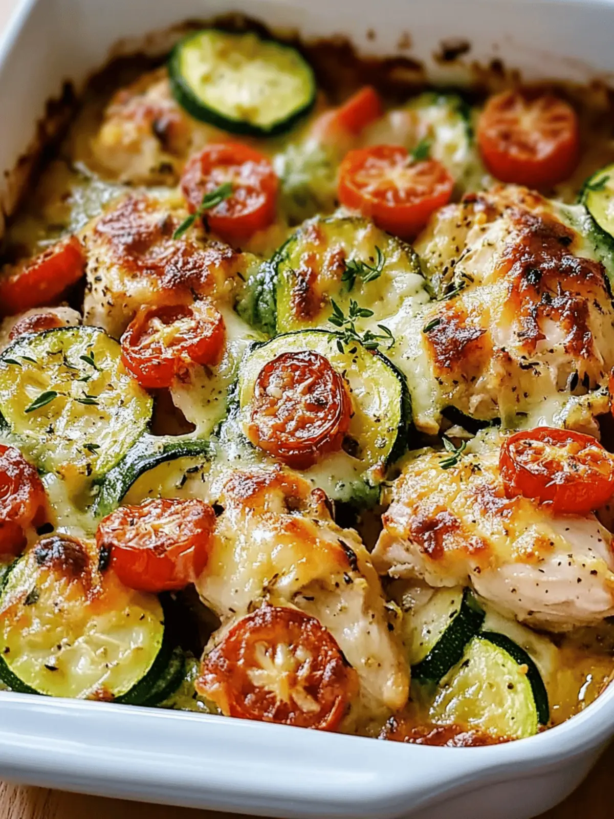 Mediterranean Chicken Zucchini Bake: Easy, Healthy Bliss! 5 Mediterranean Chicken Zucchini Bake