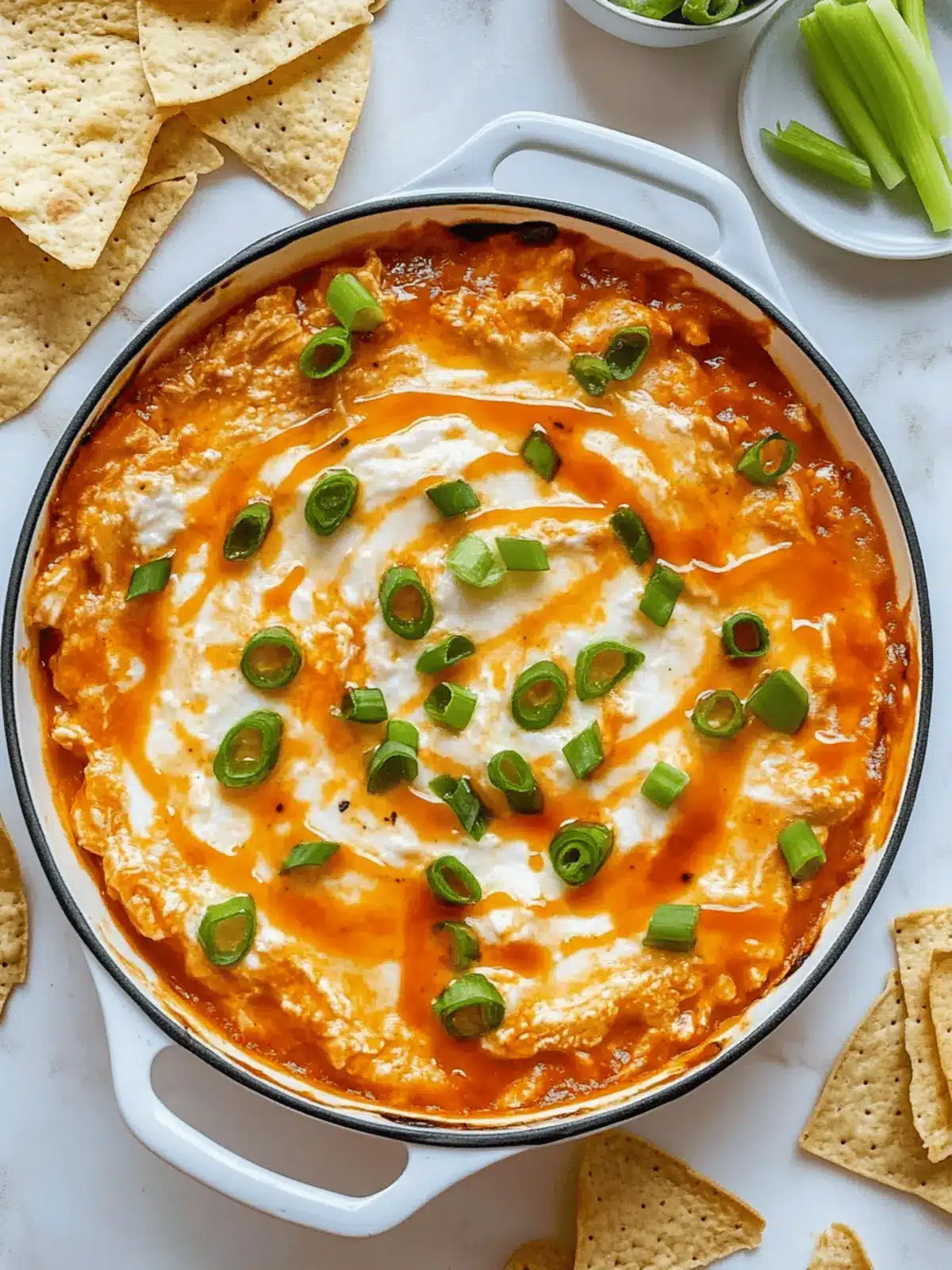 Hot Honey Buffalo Chicken Dip That's Perfect for Game Day 2 Hot Honey Buffalo Chicken Dip