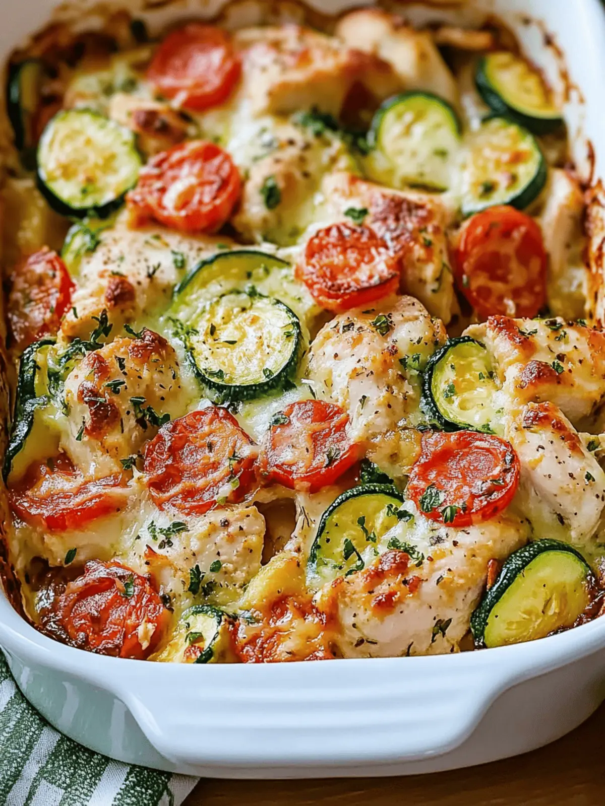 Mediterranean Chicken Zucchini Bake: Easy, Healthy Bliss! 3 Mediterranean Chicken Zucchini Bake