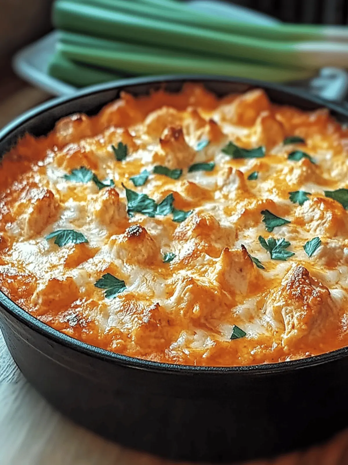 Buffalo Chicken Dip with Cream Cheese: Crowd-Pleasing Delight 2 Buffalo Chicken Dip with Cream Cheese