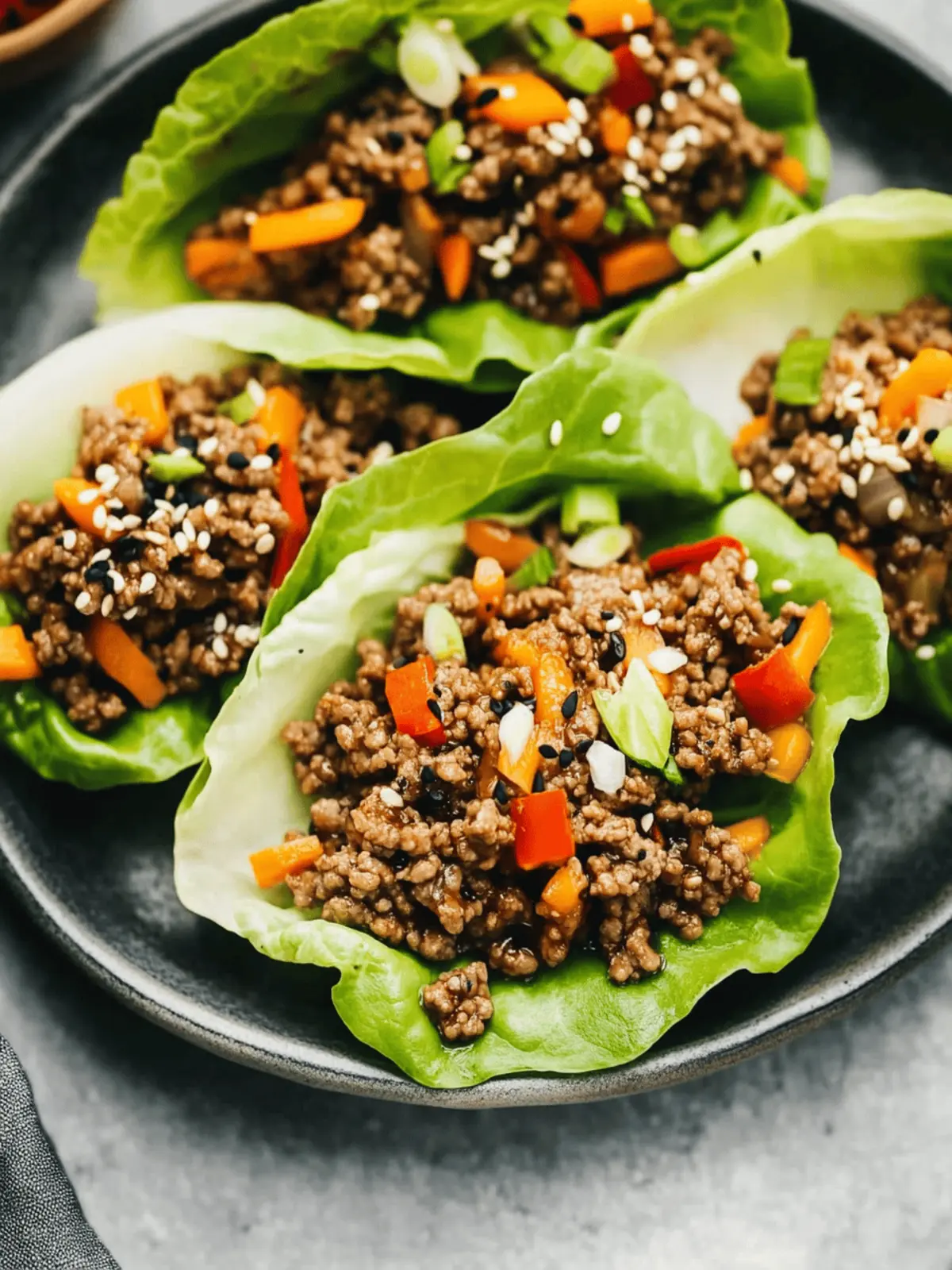 Savory Asian-Style Ground Beef Lettuce Wraps You’ll Love 5 Asian-Style Ground Beef Lettuce Wraps