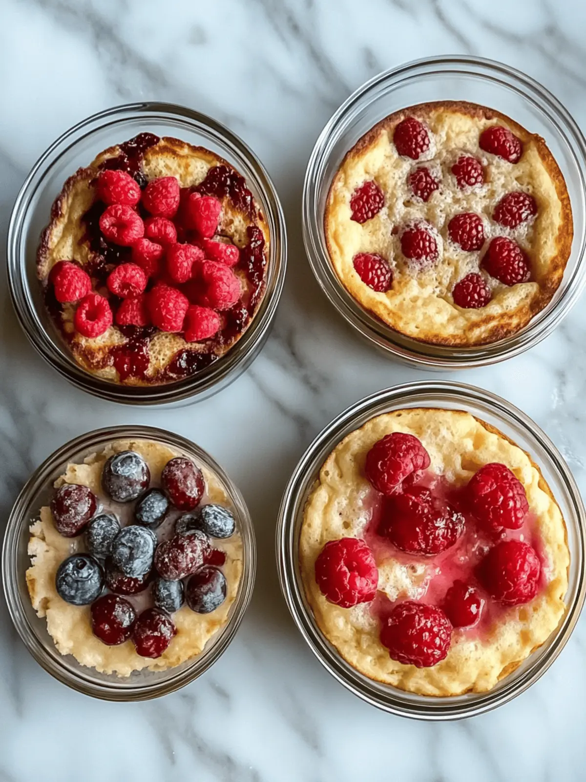 Baked Protein Pancake Bowls – Your Breakfast Game-Changer! 2 Baked Protein Pancake Bowls