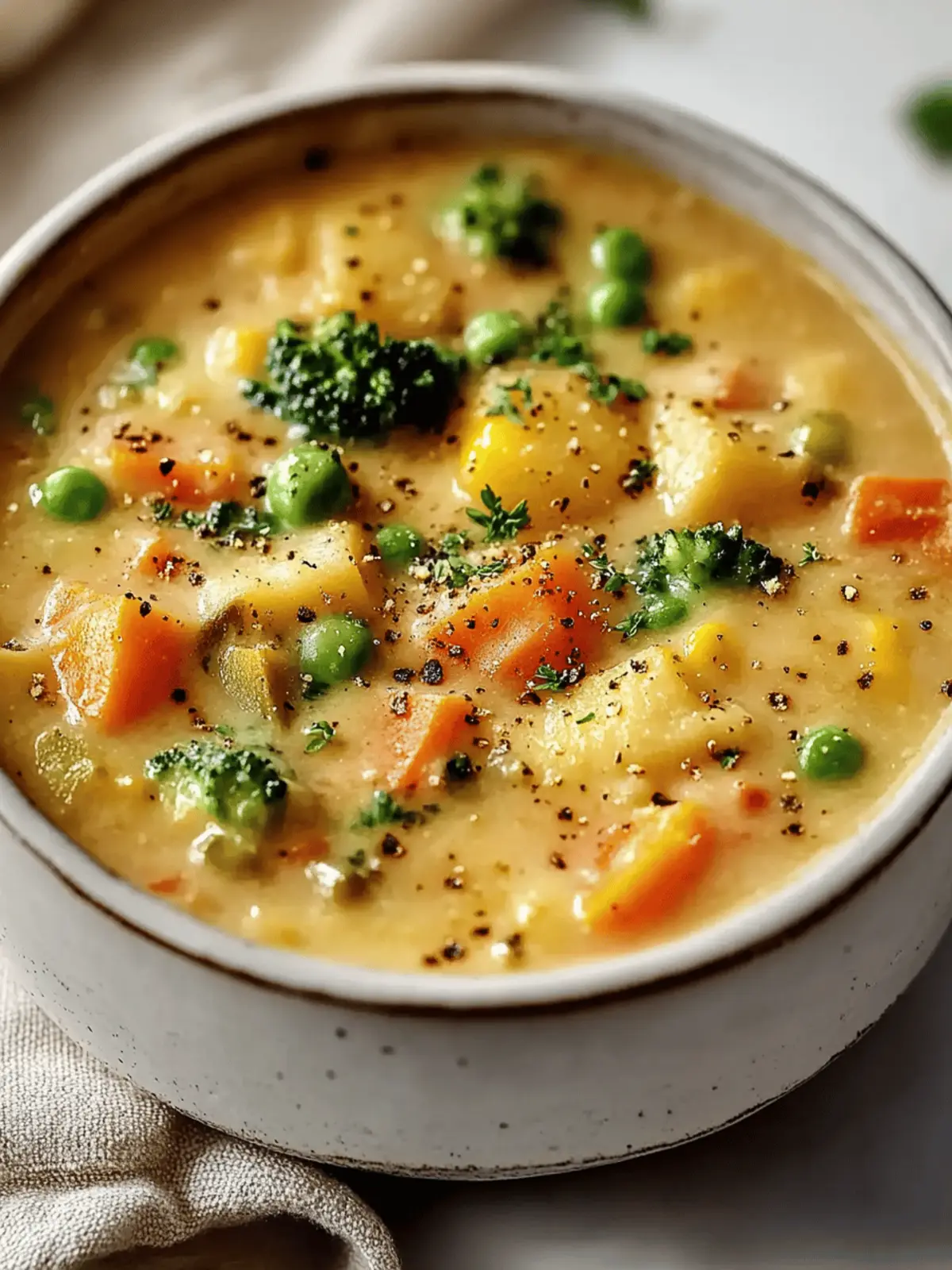 Hearty Veggie Pot Pie Soup for Cozy Weeknight Comfort 5 Veggie Pot Pie Soup