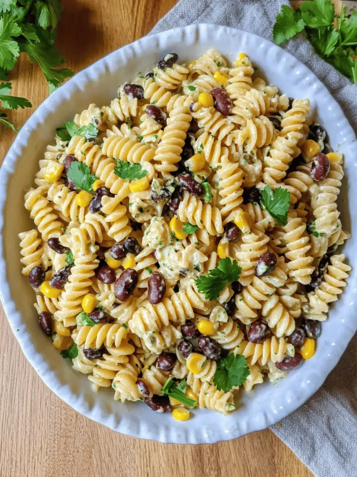 Delicious Black Bean and Corn Pasta Salad with Lime Twist 4 Black Bean and Corn Pasta Salad