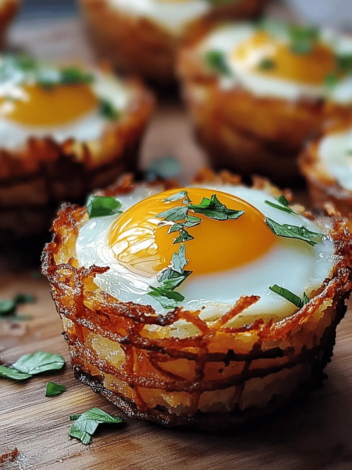 Eggs in Crispy Hash Brown Baskets: Your New Breakfast Obsession 5 Eggs in Crispy Hash Brown Baskets
