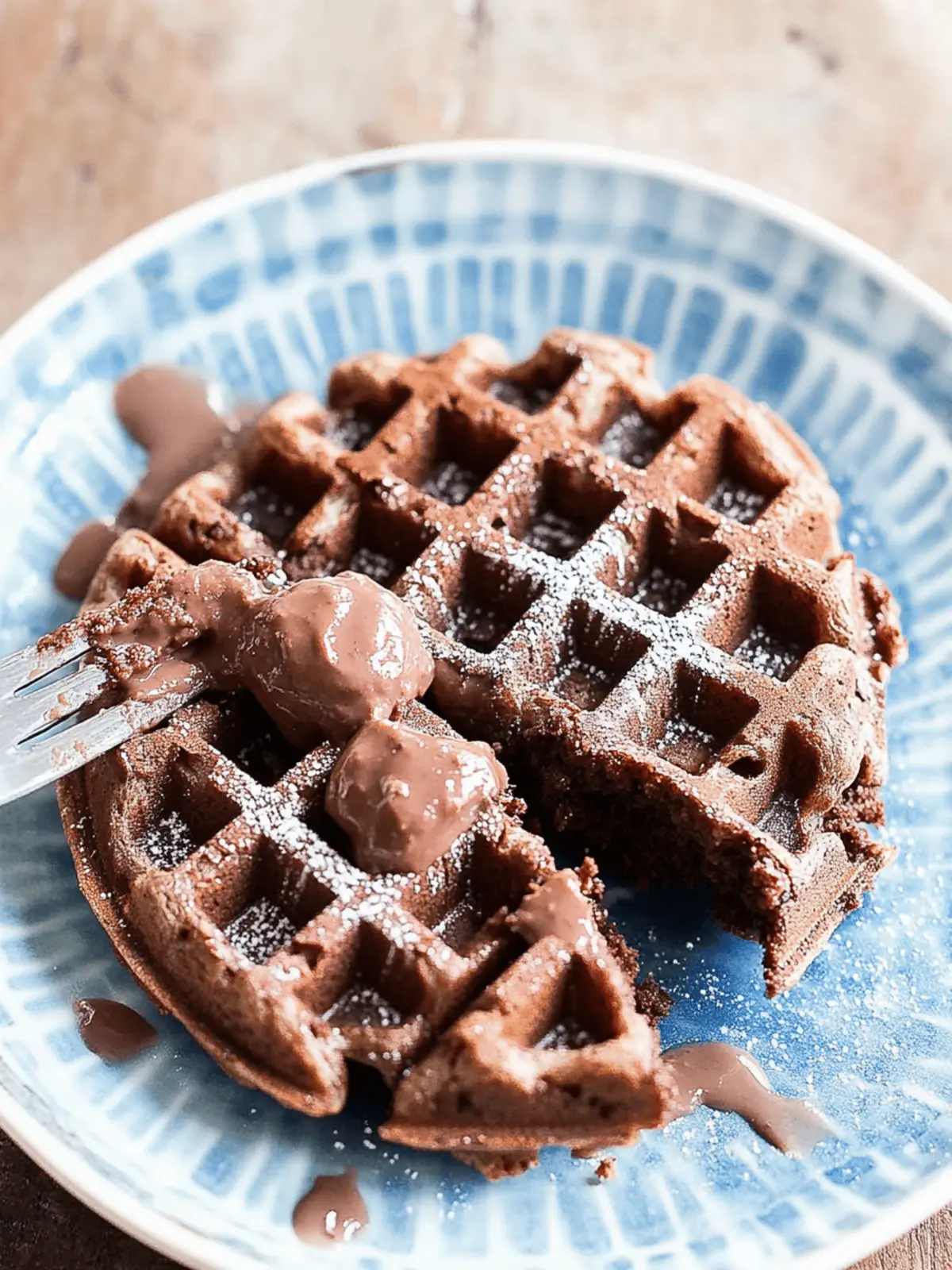 Irresistible Brownie Waffles: Guilt-Free Indulgence Awaits 4 Brownie Waffle