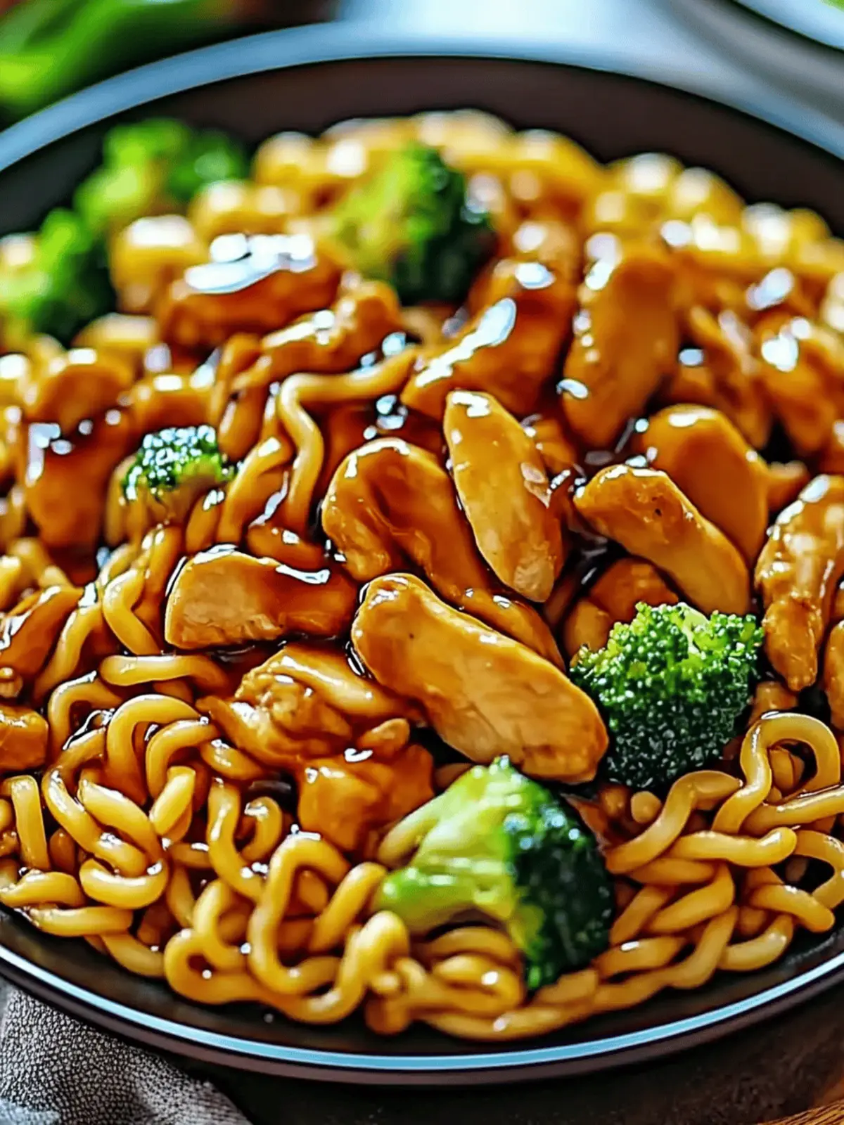 Savory Chicken Teriyaki Noodles Ready in 30 Minutes 4 Chicken Teriyaki Noodles